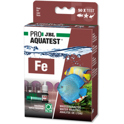 JBL ProAquaTest Fe - Экспресс-тест для определения содержания железа в пресной и морской воде
